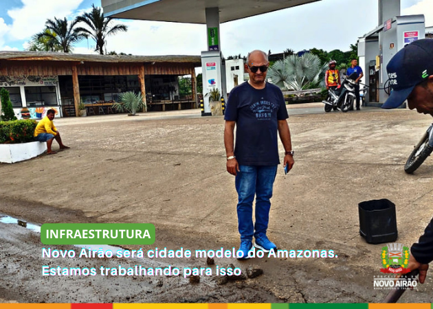 Novo Airão será cidade modelo do Amazonas. Estamos trabalhando para isso.