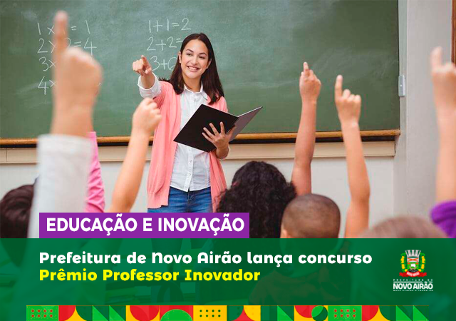 Prefeitura de Novo Airão lança concurso Prêmio Professor Inovador