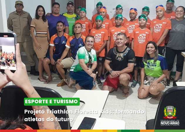 Projeto Triathlon Floresta Kids: formando atletas do futuro