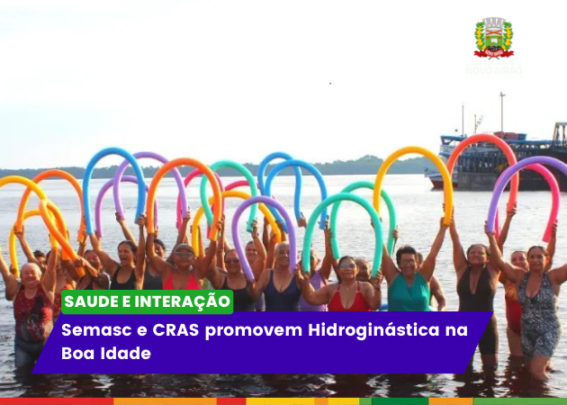 Semasc e CRAS promovem Hidroginástica na Boa Idade