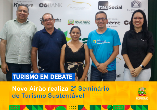 Novo Airão realiza 2º Seminário de Turismo Sustentável