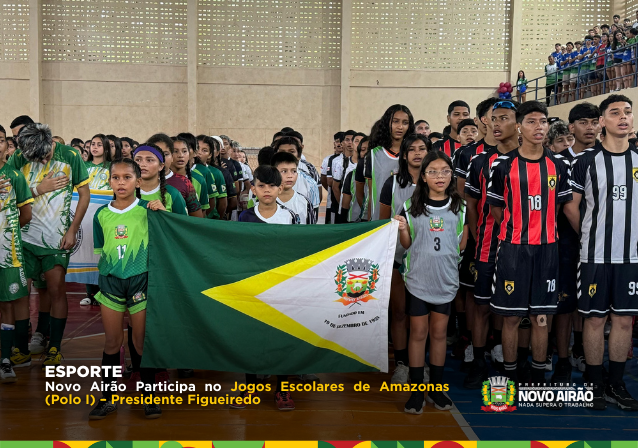 Novo Airão Participa no Jogos Escolares de Amazonas (Polo I) – Presidente Figueiredo