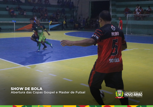 Abertura das Copas Gospel e Master de Futsal