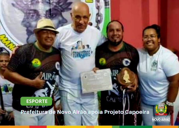 Prefeitura de Novo Airão apoia Projeto Capoeira