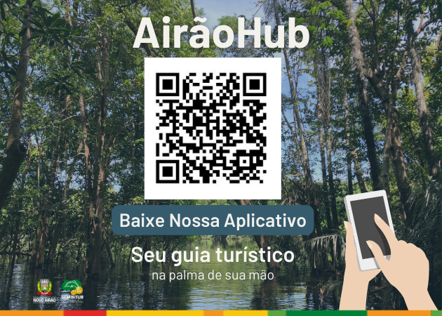 Semintur divulga acesso ao aplicativo AirãoHub junto aos estabelecimentos comerciais