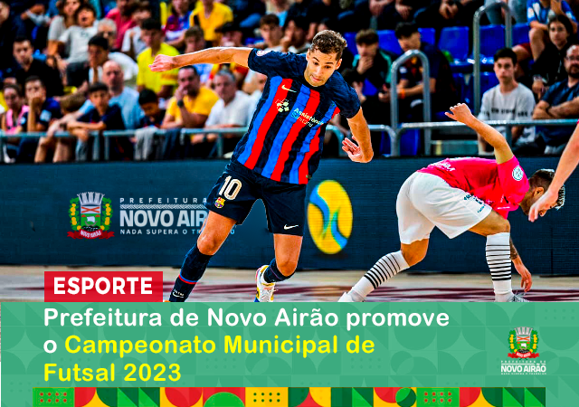 Prefeitura de Novo Airão promove o Campeonato Municipal de Futsal 2023