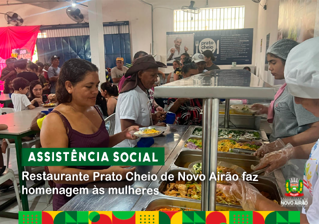 Restaurante Prato Cheio de Novo Airão faz homenagem às mulheres